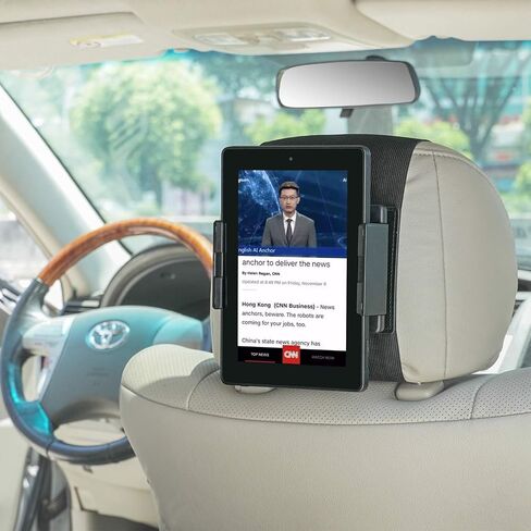 TFY Car Headrest Mount Holder for 10" Fire Tablets for Car Universal Swivel in Kuwait