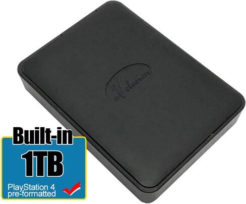 Avolusion 1TB USB 3.0 Portable PS4 External Hard Drive (PS4 Pre-Formatted) HD250U3-X1-1TB-PS - 2 Year Warranty in Saudi Arabia