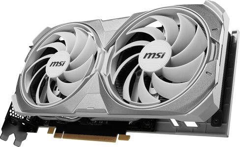 MSI بطاقة عرض مرئي للالعاب جيفورس RTX 4070 Ti 12GB GDRR6X 192 بت HDMI/DP ان في لينك تراي فروزر 3 ادا لوفليس (RTX 4070 Ti فينتوس 2X ابيض 12G OC) in Saudi Arabia