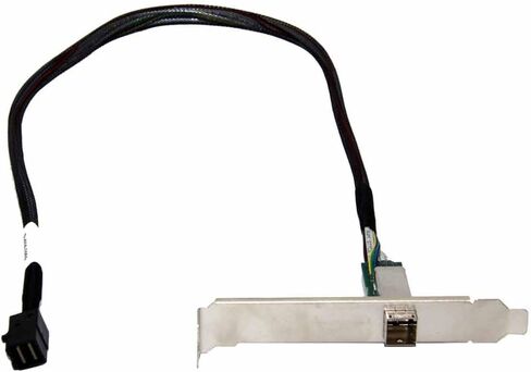 كابل Dilinker SFF-8643 إلى SFF-8644 (HD SAS إلى منفذ الأم HD SAS الخارجي) 60 سم in Kuwait