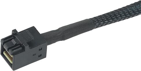 Heretom Mini-SAS SFF-8088 26P إلى 4 X SAS SFF-8482 29 Pin مع كابل طاقة 2 متر 6.6FT in Kuwait