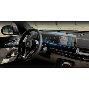واقي شاشة Flyingchan متوافق مع شاشة BMW X1 CenterTouch لعام 2023، مضاد للخدش، مقاوم للصدمات، ملحقات ممتازة لـ X1 in Kuwait