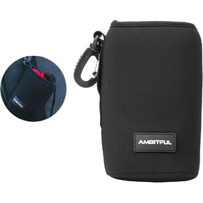 AMBITFUL Lensball Bag, Lens Case Lens Pouch Bag, with Thick Protective Neoprene for DSLR Camera Lens for Nikon, Sigma, Pentax, Sony, Fuji, Panasonic 7artisans ect Lens (3.93x2.92in LP-10)