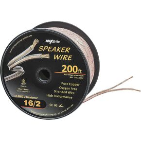 50 ft. Spool High Performance 16 Gauge Speaker Wire, Oxygen Free Pure Copper - UL Listed Class 2 in Kuwait