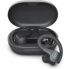 JLab Go Air Sport+ Wireless Workout Earbuds Featuring C3 Clear Calling, Secure Earhook Sport Design, 32+ Hour Bluetooth Playtime, and 3 EQ Sound Settings (Coral)