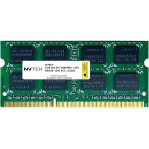 NVTEK 16GB (2x8GB) DDR3L-1600 PC3-12800 SODIMM ترقية ذاكرة الوصول العشوائي للكمبيوتر المحمول