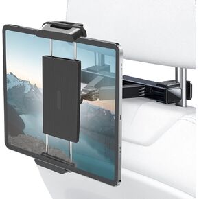 Hochiton مسند رأس السيارة حامل الهاتف العالمي 360 درجة قابل للتعديل للهواتف وأجهزة الكمبيوتر اللوحية حامل مسند الرأس، حامل الكمبيوتر اللوحي للمقعد الخلفي للسيارة للأطفال الأولاد والبنات لأغراض الترفيه والسفر in Kuwait