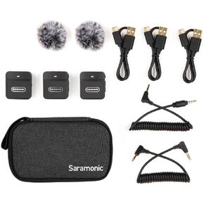 Saramonic Blink 100 B1 | Ultra-Portable Clip-On Wireless Microphone System for Cameras & Mobile Devices in Saudi Arabia