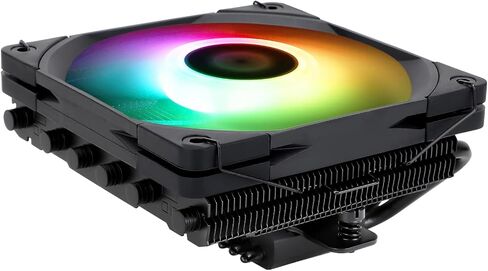 Thermalright AXP120-X67 Low Profile CPU Air Cooler with Quite 120mm TL-C12015 PWM Fan, 6 Heat Pipes, 67mm Height, for AMD AM4/Intel LGA 1700/1150/1151/1155/1851/1200/2011/2066 in Saudi Arabia