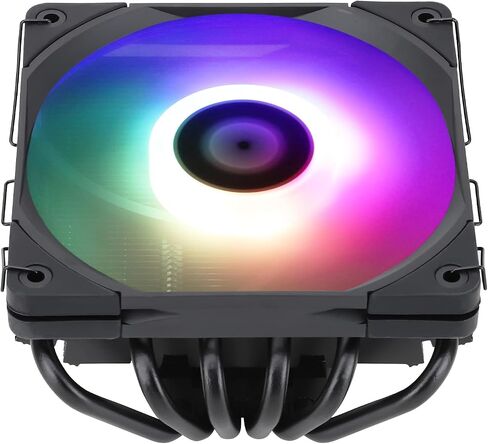 Thermalright AXP120-X67 Low Profile CPU Air Cooler with Quite 120mm TL-C12015 PWM Fan, 6 Heat Pipes, 67mm Height, for AMD AM4/Intel LGA 1700/1150/1151/1155/1851/1200/2011/2066 in Saudi Arabia