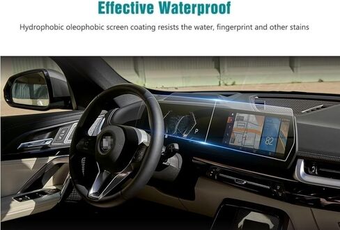 واقي شاشة Flyingchan متوافق مع شاشة BMW X1 CenterTouch لعام 2023، مضاد للخدش، مقاوم للصدمات، ملحقات ممتازة لـ X1 in Kuwait