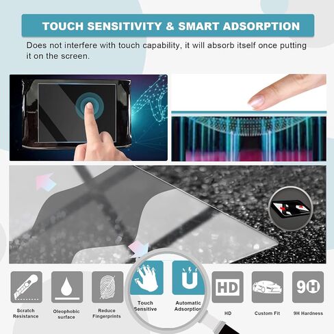 CDEFG 2Pcs for 2026 Jeep Grand Cherokee Screen Protector 12.3-Inch in Kuwait