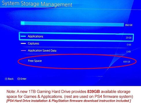 MaxDigitalData (MD1000GLSA6454-PS 1TB 64MB Cache 5400RPM SATA 6.0Gb/s 2.5inch 7MM Gaming Hard Drive (for PS3/PS4) - 2 Year Warranty in Saudi Arabia