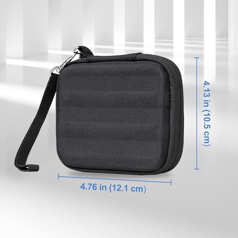 حقيبة حمل ProCase لجهاز Samsung T7 Shield SSD خارجي مع 2 ربطات للكابل، منظم سفر للتخزين الصلب المقاوم للصدمات من مادة EVA لمحرك الأقراص الصلبة المحمول T7 Shield USB 3.2 1 تيرابايت 2 تيرابايت - أسود in Kuwait