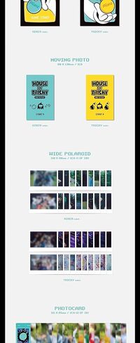 xikers HOUSE OF TRICKY : HOW TO PLAY 2nd Mini Album CD+Folded poster on pack+Photobook+Postcard+Moving photo+Wide polaroid+Photocard+Tutorial book+Magnetic coin+Tracking Sealed (HIKER Version) in Saudi Arabia