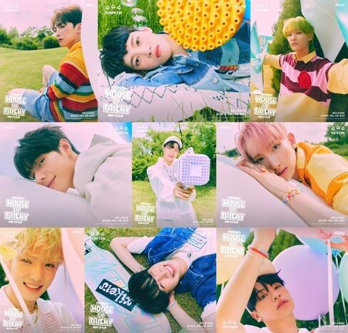 xikers HOUSE OF TRICKY : HOW TO PLAY 2nd Mini Album CD+Folded poster on pack+Photobook+Postcard+Moving photo+Wide polaroid+Photocard+Tutorial book+Magnetic coin+Tracking Sealed (HIKER Version) in Saudi Arabia