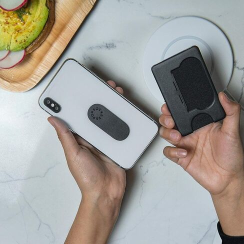 محفظة هاتف PopSockets مع قبضة ممتدة، حامل بطاقة الهاتف، متوافقة مع الشحن اللاسلكي، Lilo & Stitch - نمط Stitch Aloha صغير in Kuwait