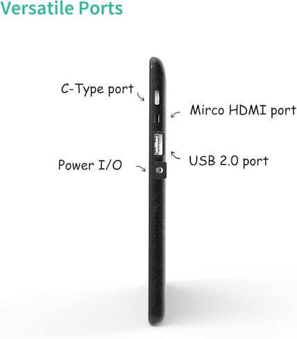 Tibuta Masterpad W100 8.9 inch Tablet Computer Windows 11，Mini Laptop with Windows System, Intel CPU, 64GB Storage, 1536×2048 FHD Display Tablet PC with Keyboard and Leather Case in Kuwait