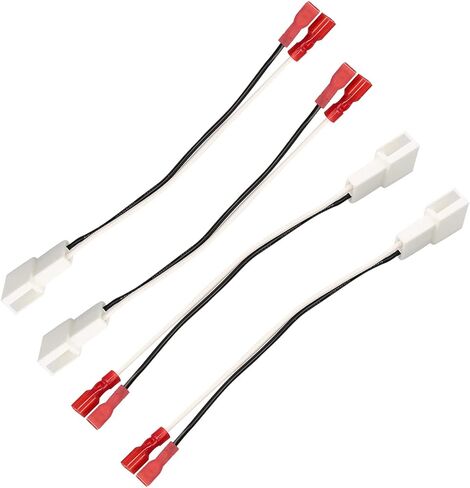 4Pcs Speaker Wire Harness Replacement for Nissan Altima 2004-2021 | for Titan Frontier Versa , Xterra Pathfinder Speaker Connector, 2006-2018 Infiniti M35 Q40 G25 QX70 in Kuwait