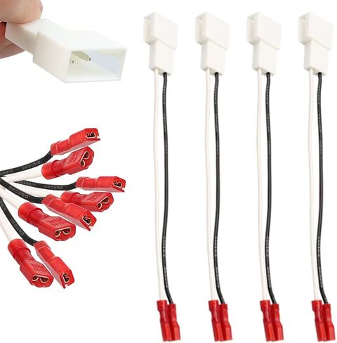 4Pcs Speaker Wire Harness Replacement for Nissan Altima 2004-2021 | for Titan Frontier Versa , Xterra Pathfinder Speaker Connector, 2006-2018 Infiniti M35 Q40 G25 QX70 in Kuwait