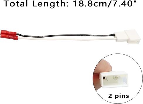 4Pcs Speaker Wire Harness Replacement for Nissan Altima 2004-2021 | for Titan Frontier Versa , Xterra Pathfinder Speaker Connector, 2006-2018 Infiniti M35 Q40 G25 QX70 in Kuwait