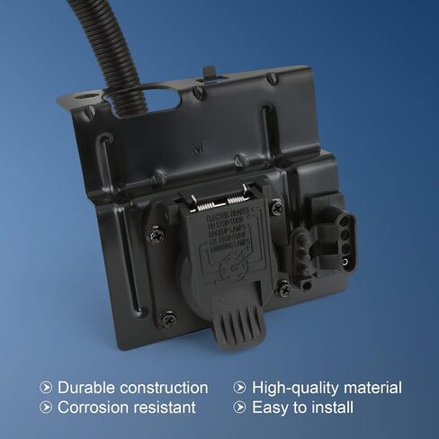 DICMIC 4 & 7 دبوس مقطورة سحب الأسلاك تسخير التوصيل متوافق مع 2002-2004 Ford F250 F350 Super Duty استبدال # 2C3Z-13A576-DA in Kuwait