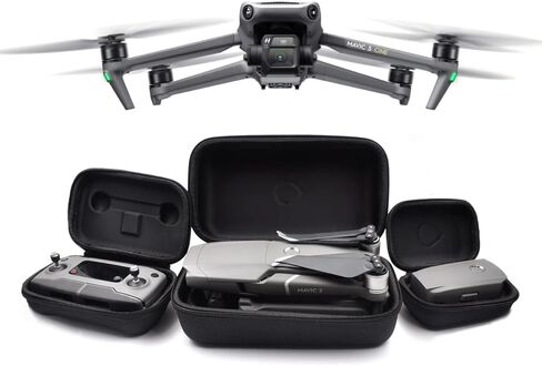 جراب GoScope Mavic 2 Go: متوافق مع Mavic 2 Pro وMavic 2 Zoom - جراب صلب مقاوم للماء للمغامرة/السفر - جراب صلب DJI Mavic 2 Zoom/Pro لجسم الطائرة وجهاز التحكم والبطارية in Kuwait
