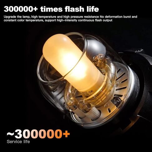 Godox QT600II M 2.4G TTL Speedlite Studio Flash Strobe Light، GN76 HSS 1/8000s سرعة سريعة وفلاش متعدد التجميد للتصوير الفوتوغرافي في الاستوديو، والصور الشخصية، والزفاف، وإعلان المنتج... in Kuwait