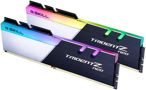 G.SKILL Trident Z Neo Series (Intel XMP) DDR4 RAM 32GB (2x16GB) 3600MT/s CL18-22-22-42 1.35V Desktop Computer Memory UDIMM (F4-3600C18D-32GTZN) in Saudi Arabia