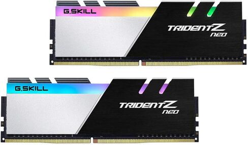 G.SKILL Trident Z Neo Series (Intel XMP) DDR4 RAM 32GB (2x16GB) 3600MT/s CL18-22-22-42 1.35V Desktop Computer Memory UDIMM (F4-3600C18D-32GTZN) in Saudi Arabia