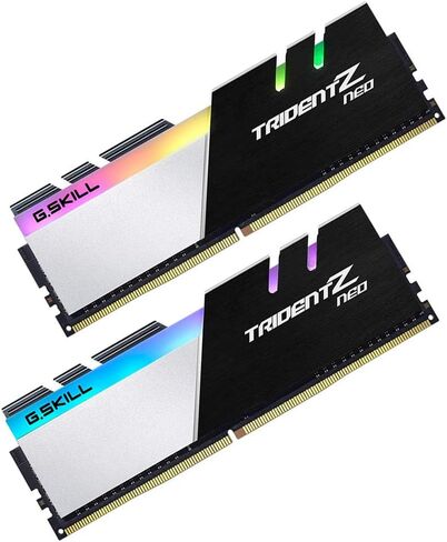 G.SKILL Trident Z Neo Series (Intel XMP) DDR4 RAM 32GB (2x16GB) 3600MT/s CL18-22-22-42 1.35V Desktop Computer Memory UDIMM (F4-3600C18D-32GTZN) in Saudi Arabia
