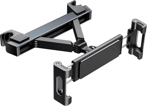 حامل iPad اللوحي Uniwit لمسند رأس المقعد الخلفي للسيارة - حامل الكمبيوتر اللوحي الأساسي لرحلة السيارة للأطفال، متوافق مع الكمبيوتر اللوحي/iPad، iPhone/Samsung Tab/Fire HD/Switch، وغيرها من الأجهزة مقاس 4.7 بوصة - 12.9 بوصة in Kuwait