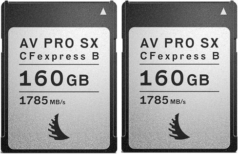 اينجل بيرد بطاقة ذاكرة ايه في برو سي اف اكسبرس 2.0 نوع بي اس اكس 1785 ميجابايت/ثانية للقراءة وسرعة كتابة 1600 ميجابايت/ثانية (عبوتان) in Kuwait