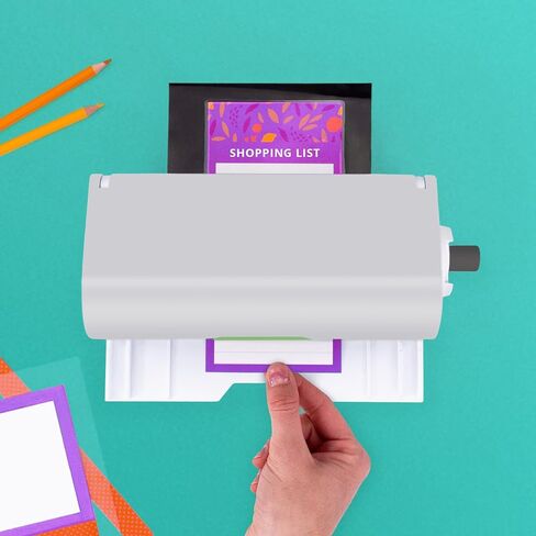 Xyron Creative Station Lite، 3 بوصة أو 5 بوصة، صانع الملصقات، يصنع الدعوات، والبطاقات المصنوعة يدويًا، والمشروعات اليدوية المقطوعة بالقالب، واللوازم اليدوية اليدوية، مثالية للمشروعات المدرسية المنزلية وإكسسوارات المكتب المنزلي (624740) in Kuwait
