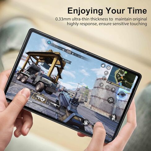 SPARIN [2-Pack] Screen Protector for Samsung Galaxy Tab S9 FE 10.9 inch, HD Clear 9H Tempered Glass for Galaxy Tablet S9 FE with S Pen Compatible, Anti Scratch and Bubble Free in Kuwait