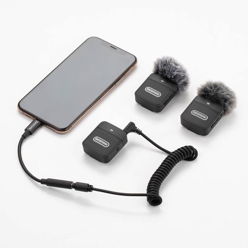 Saramonic Blink 100 B1 | Ultra-Portable Clip-On Wireless Microphone System for Cameras & Mobile Devices in Saudi Arabia