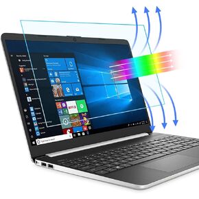 2 Pack 15.6 Inch Anti Blue Light Screen Protector for HP Laptop 15.6"/HP Pavilion 15.6/HP Envy x360 15.6/ProBook 15.6/EliteBook 15.6/OMEN 15.6, Anti Glare Blue Light Laptop Screen Protector 15.6 inch in Kuwait