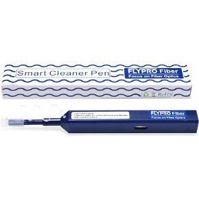 فلاي برو فايبر منظف الالياف البصرية، قلم تنظيف الياف ال سي للموصل الضوئي، منظف الياف بنقرة واحدة، حتى اكثر من 800 نظف، لـ 1.25 ملم LC/MU، UPC/APC، ذكر/انثى in Kuwait