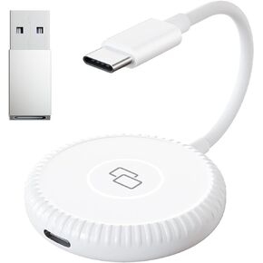 CarPlay Mirroring Adapter, Screen Mirroring Support Watch YouTube, iPhone CarPlay to Car Mirroring Adapter Wired Carplay to Wireless Converter. in Kuwait