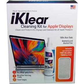 The Original Premium iKlear Screen Cleaner Kit For Iphone, Ipad, Imac, Gaming Monitor, Large Screen TV’s, Included With DMT Cloth MADE IN THE USA in Saudi Arabia
