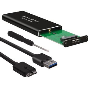 M.2 SATA SSD to USB 3.0 External SSD Reader Converter Adapter Enclosure with UASP, Support NGFF M.2 2280 2260 2242 2230 SSD with Key B/Key B+M(Can't Fit for PCIe NVMe/PCIe AHCI with Key M) in Saudi Arabia
