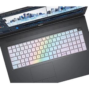 Keyboard Cover for 15.6" Dell Latitude 5520 5530 5540 5550 5531 3550 3540 & Precision 3560 3570 3580 3590 3561 3571 3581 3591 Laptop, Dell Latitude 5520 5530 5540 5550 Keyboard Skin Protector - Black in Kuwait