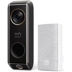 eufy Security Video Doorbell (Wired) S330 with Chime, Dual Cam,Delivery Guard,Security Camera,2K with HDR, No Monthly Fee, 16-24V, 30VA, homebase NOT Supported,Motion Only Alert(Renewed) in Saudi Arabia