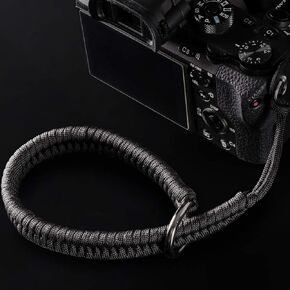 Qiang Ni Camera Wrist Strap - Paracord High-end Camera Hand Strap Wrist Lanyard for DSLR or Mirrorless Camera
