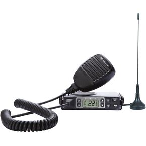 Midland - MXT105-5 Watt GMRS MicroMobile Two-Way Radio | Off Roading Outdoor RZR Farm Trails Radio - Extended Range - External Magnetic Mount Antenna - NOAA Weather Alerts in Saudi Arabia