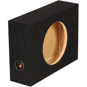 Q-Power Shallow Single 12" Sealed Truck Subwoofer Sub Box | 18.25 x 13.25 x 5.25 in Kuwait