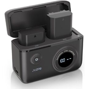 JYJZPB Upgraded Battery Fast Charger Case for Sony NP-FZ100 Battery, with Two NP-FZ100 Pack Batteries Fit for Sony A7 III, Alpha A7R III, A7R IV, A9, A6600, Alpha 9S, A7R3 A7S III, A7R III Camera in Kuwait