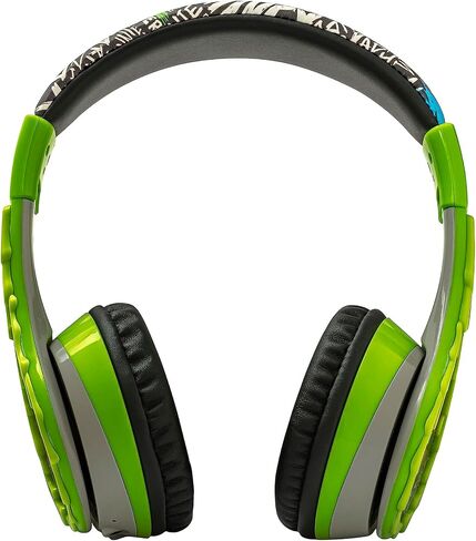 eKids Teenage Mutant Ninja Turtles Wireless Headphones for Kids, Bluetooth Headphones with Microphone Includes Aux Cord, Headphones for School, Home, or Travel in Saudi Arabia