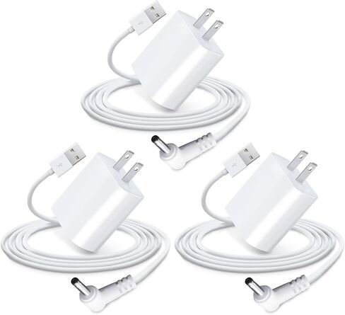 أحب yy 13.2 قدم 2-حزمة محول طاقة داخلي / خارجي قابس شاحن جداري لكاميرا Ring Stick Up Cam / Plug-in 3rd Gen / 2nd Gen، Ring Spotlight Cam & Ring Pan Tilt Stick Up Camera 5V كابل سلك شحن in Kuwait