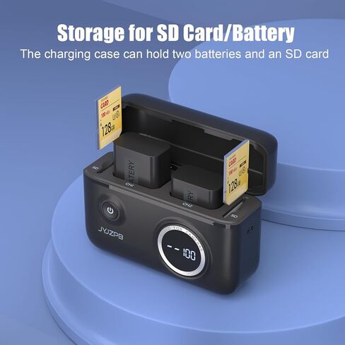 JYJZPB NP-FW50 Replacement Battery and Fast 18W Dual Charger for Sony A6400 in Saudi Arabia